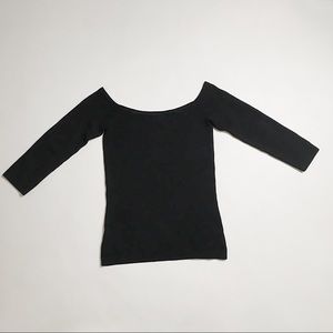 Guess by Marciano sweater top black sz small